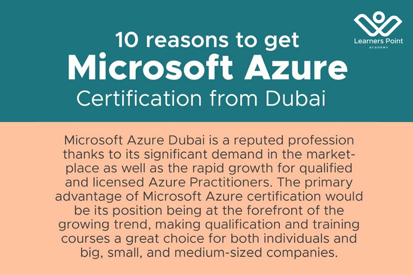Infographic: 10 Reasons to get Microsoft Azure Certification from Dubai